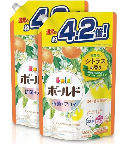 Amazon.co.jp: P&G ボールドジェル シトラス 詰替 超ジャンボ 1330G